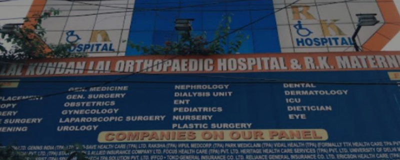 Ram Lal Kundan Lal Orthopaedic Hospital And R.K. Maternity Home 